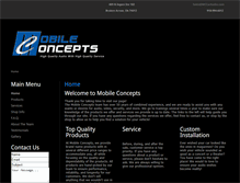 Tablet Screenshot of mobile-concepts.net